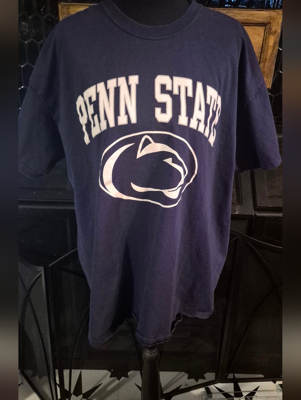 Men's Navy Blue Graphic Tee - Penn State Nittany Lions Logo Xl